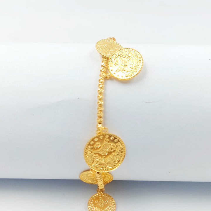 21K اسوارة طابات رشادي-مجوهرات الشيخ سعيد-Saeed Jewelry 