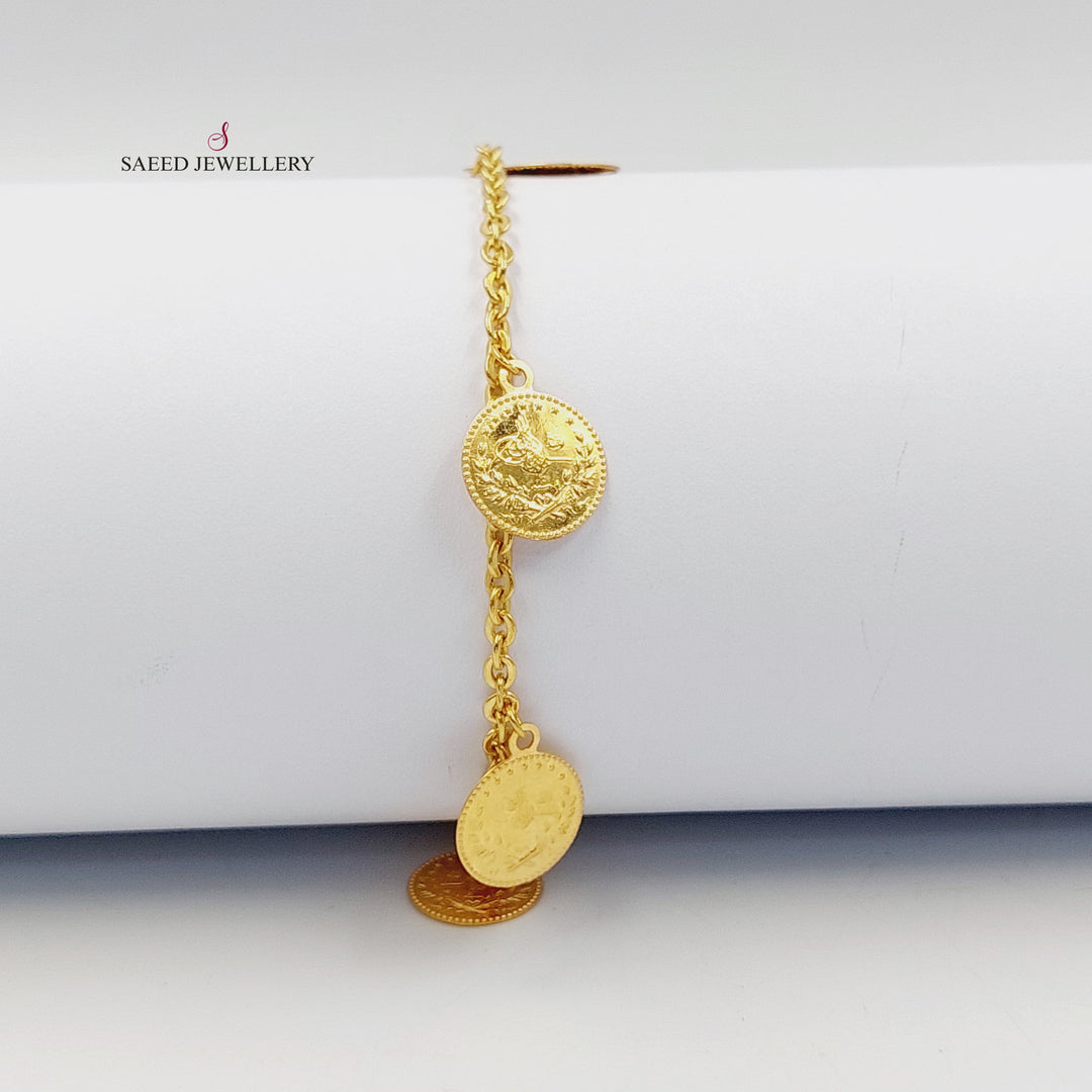 21K اسوارة دنانديش رشادي-مجوهرات الشيخ سعيد-Saeed Jewelry 