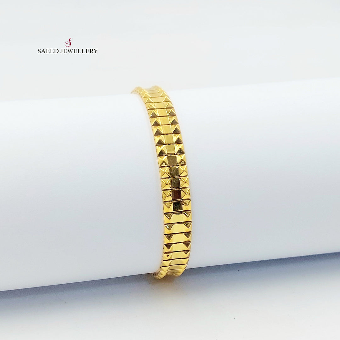 21K اسوارة افعى رشادي-مجوهرات الشيخ سعيد-Saeed Jewelry 