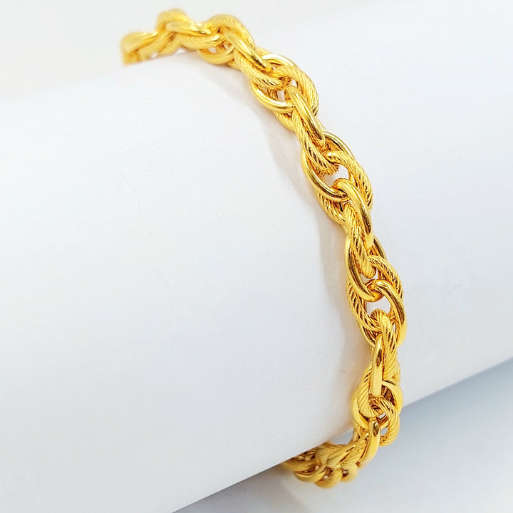 21K اسوارة فيرنا-مجوهرات الشيخ سعيد-Saeed Jewelry 