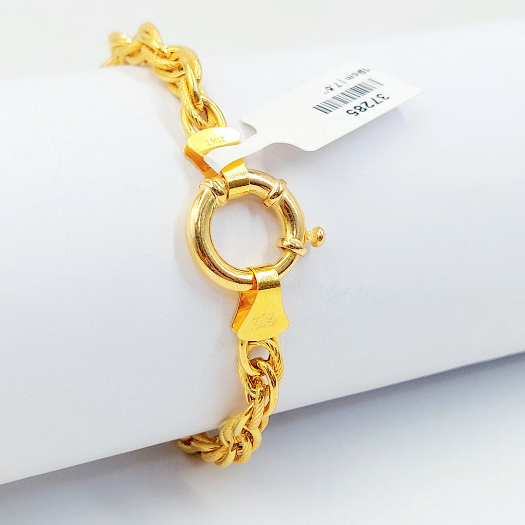 21K اسوارة فيرنا-مجوهرات الشيخ سعيد-Saeed Jewelry 