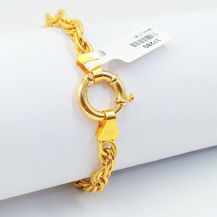 21K اسوارة فيرنا-مجوهرات الشيخ سعيد-Saeed Jewelry 