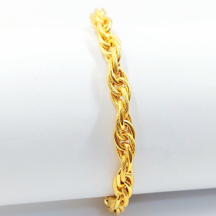 21K اسوارة فيرنا-مجوهرات الشيخ سعيد-Saeed Jewelry 