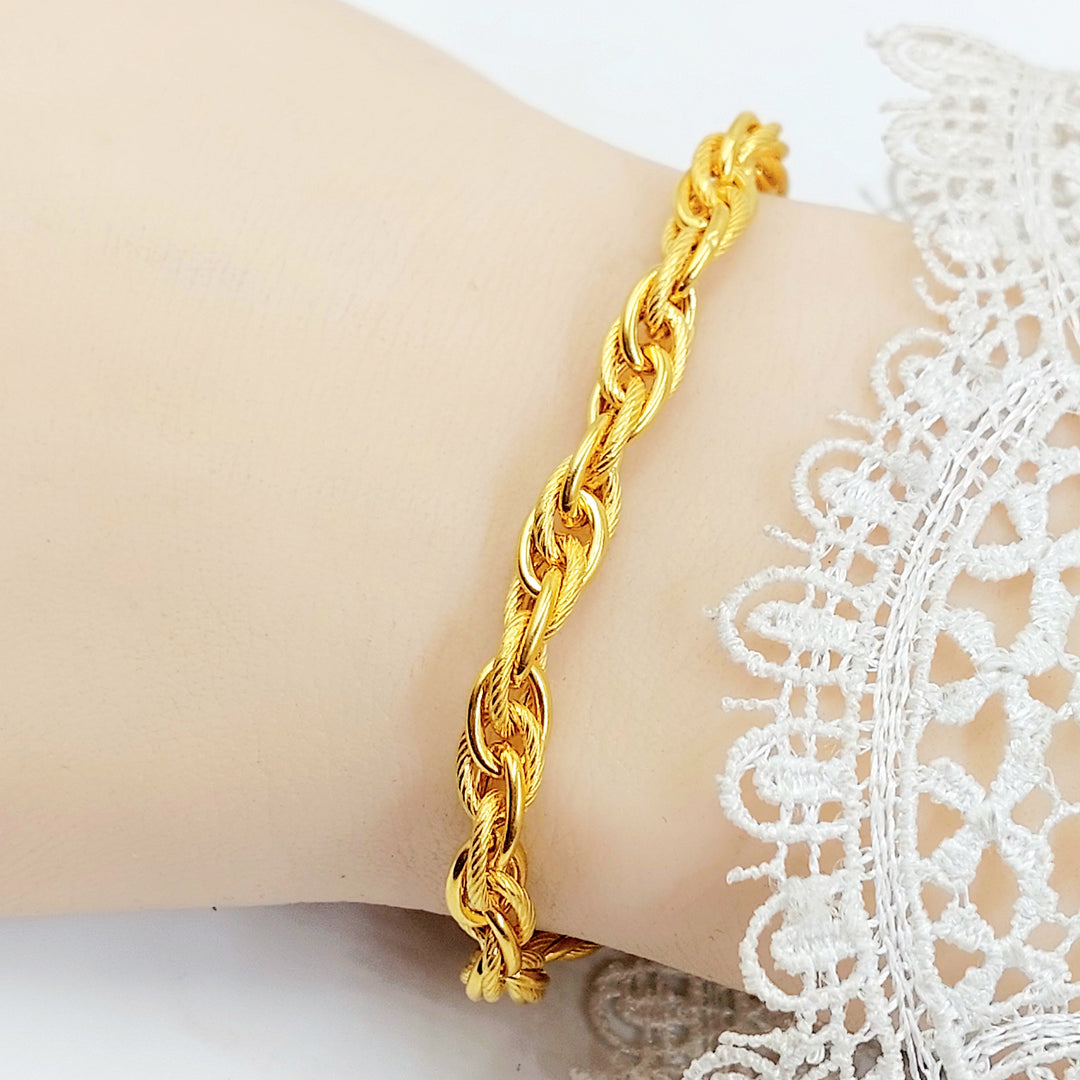 21K اسوارة فيرنا-مجوهرات الشيخ سعيد-Saeed Jewelry 