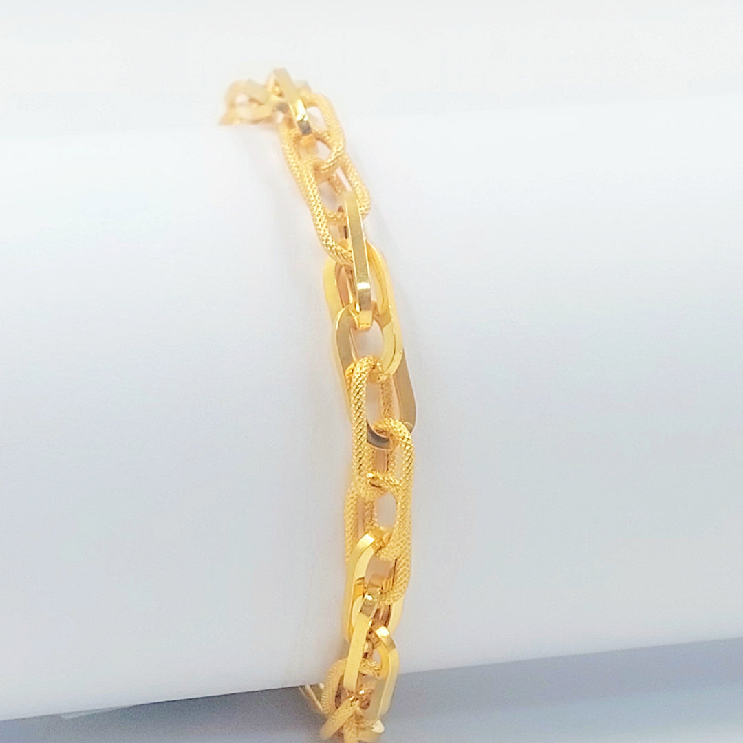 21K اسوارة فيرنا-مجوهرات الشيخ سعيد-Saeed Jewelry 