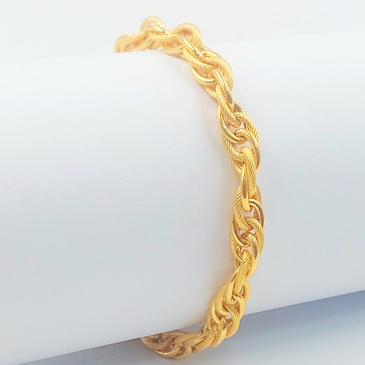 21K اسوارة فيرنا-مجوهرات الشيخ سعيد-Saeed Jewelry 