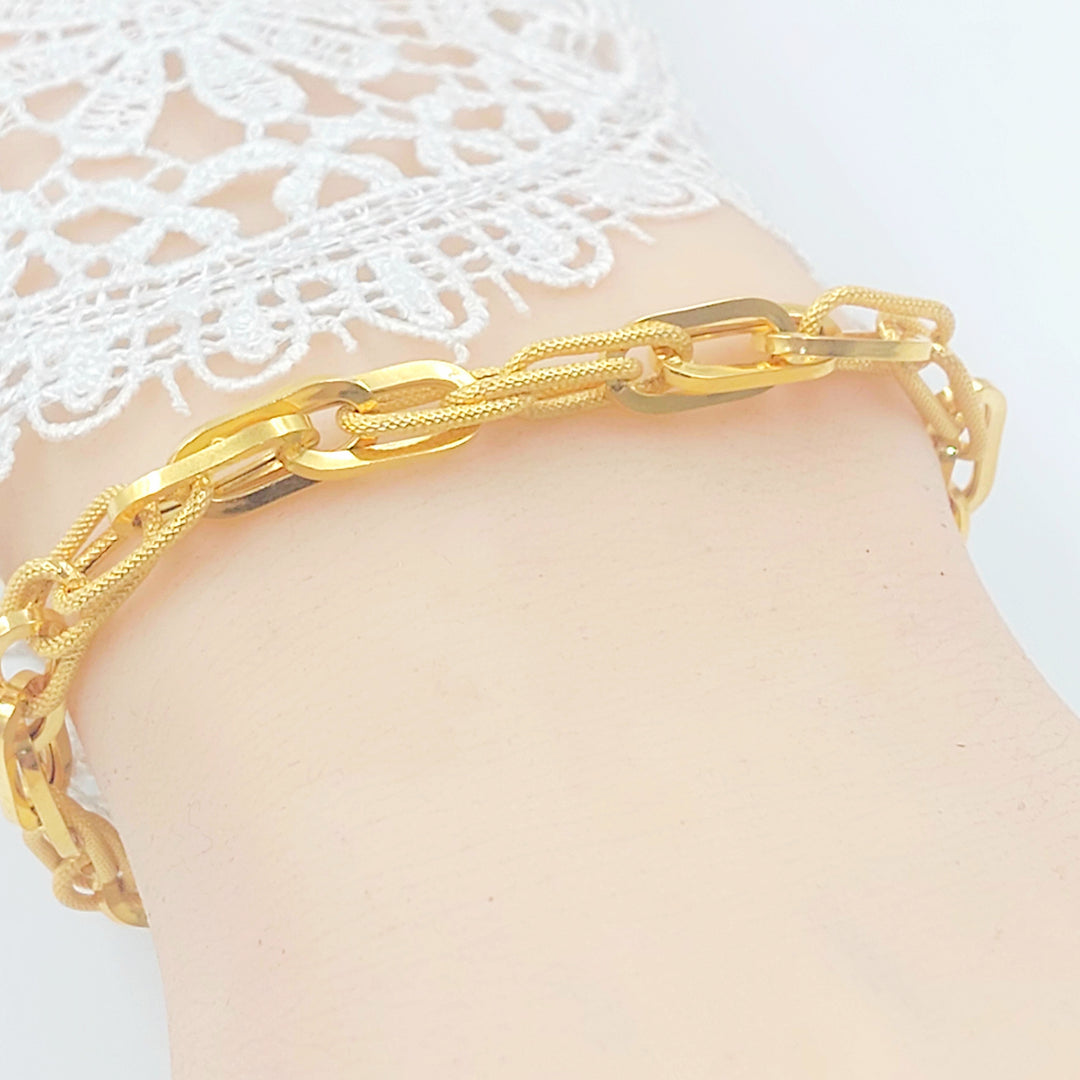 21K اسوارة فيرنا-مجوهرات الشيخ سعيد-Saeed Jewelry 