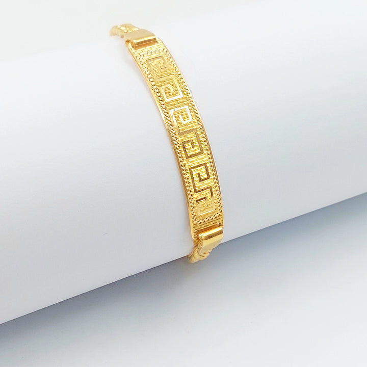 21K اسوارة بلاك فيرنا-مجوهرات الشيخ سعيد-Saeed Jewelry 