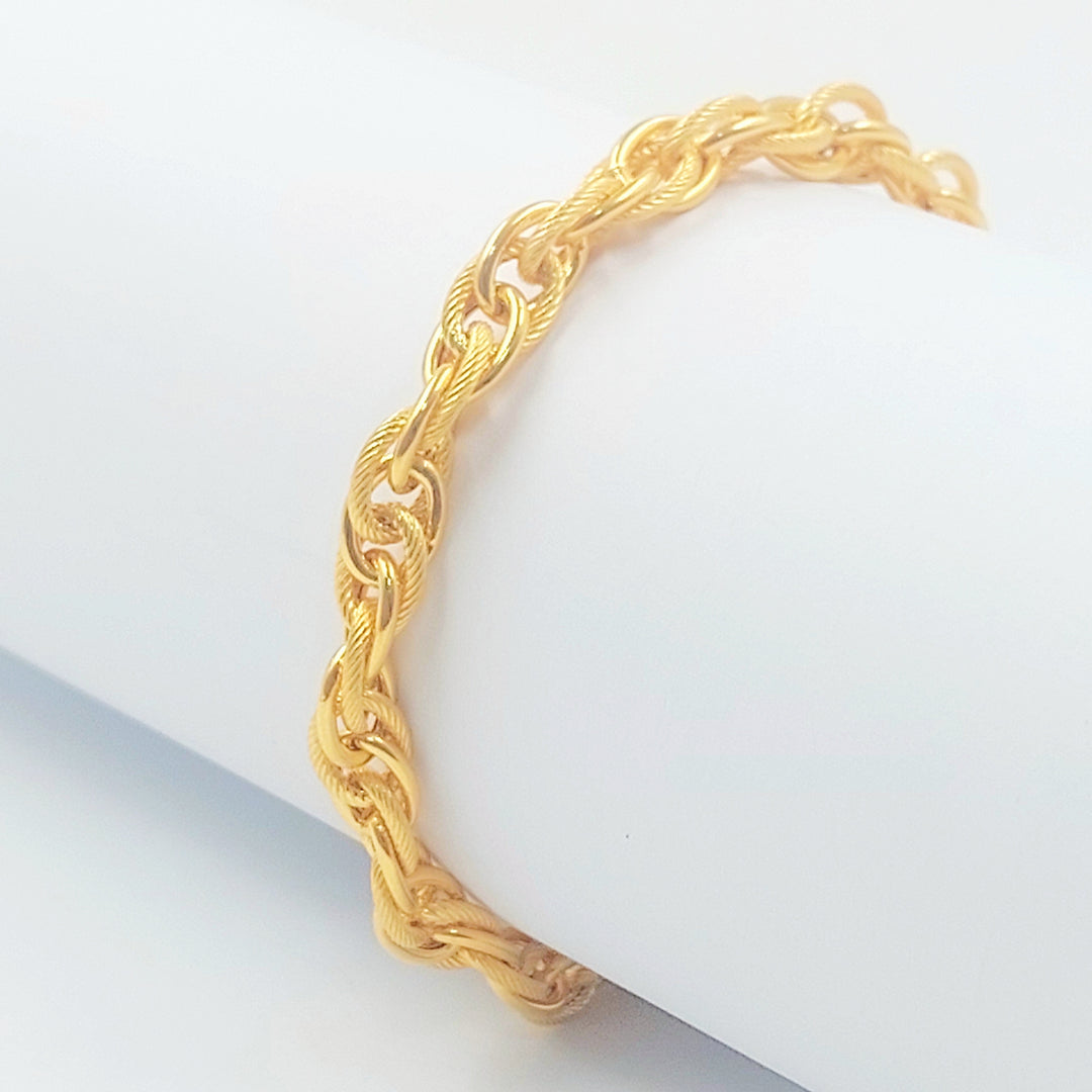 21K اسوارة فيرنا-مجوهرات الشيخ سعيد-Saeed Jewelry 