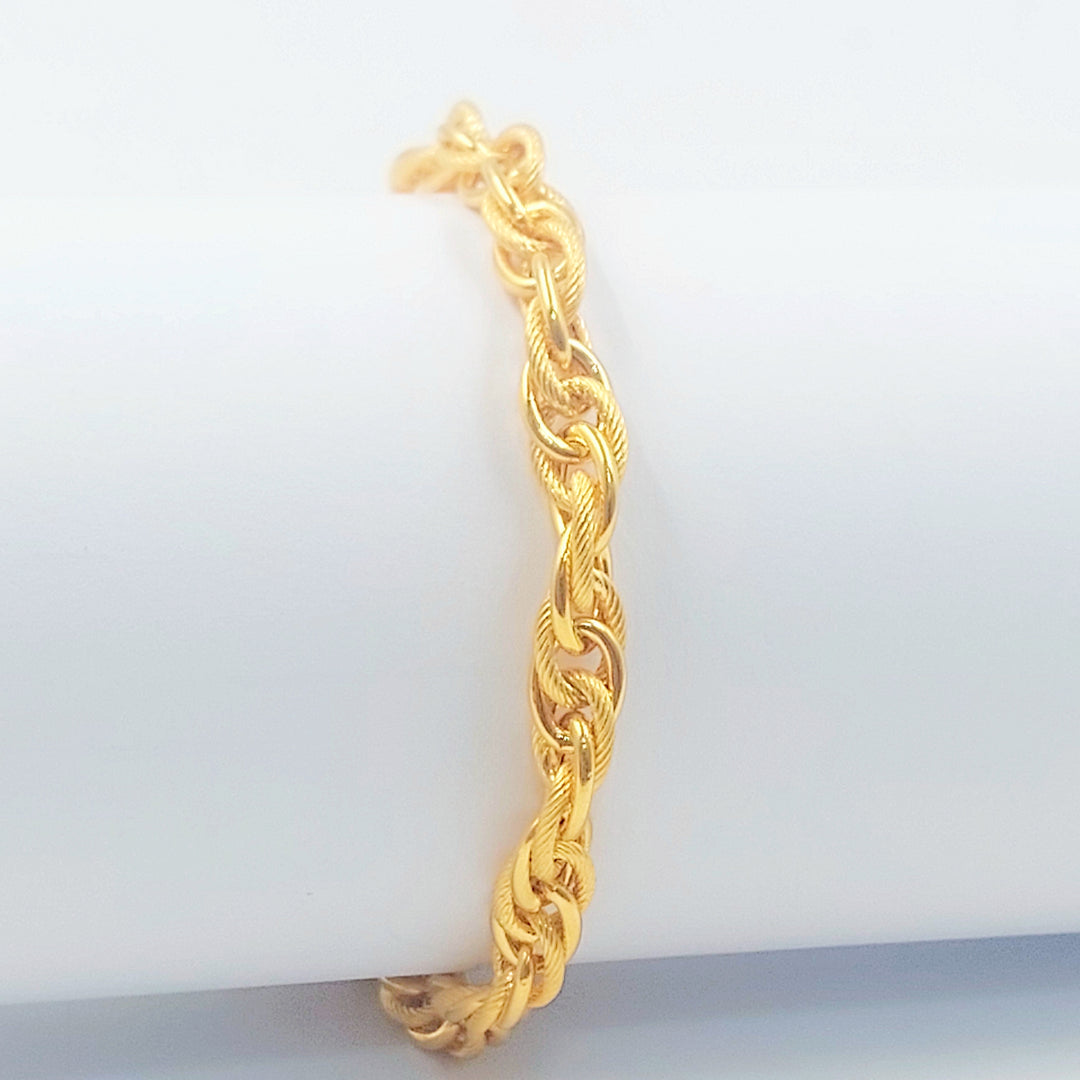 21K اسوارة فيرنا-مجوهرات الشيخ سعيد-Saeed Jewelry 