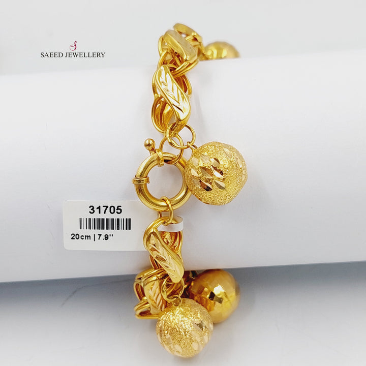 21K اسوارة دنانديش-مجوهرات الشيخ سعيد-Saeed Jewelry 