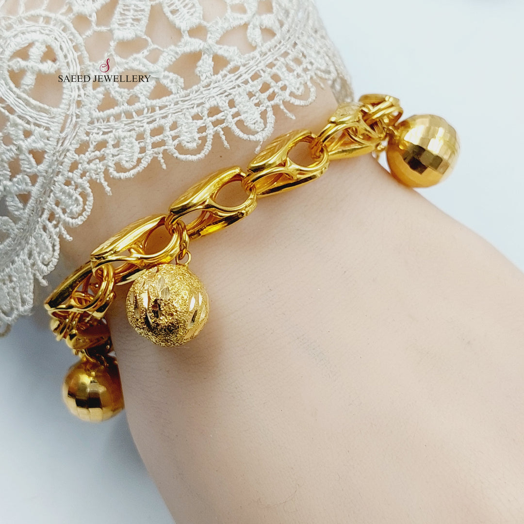 21K اسوارة دنانديش-مجوهرات الشيخ سعيد-Saeed Jewelry 