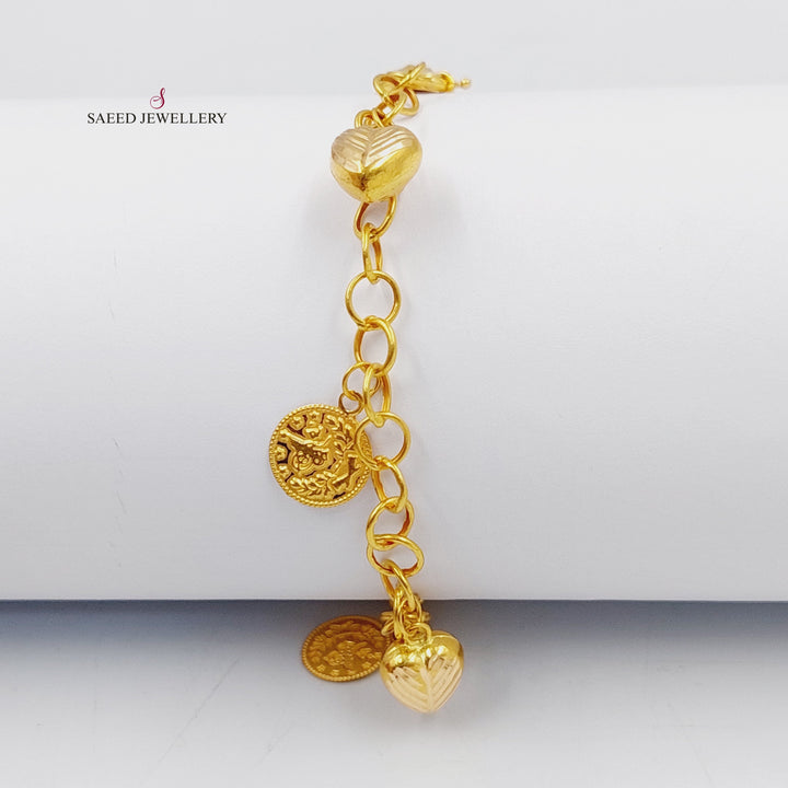 21K اسوارة دنانديش-مجوهرات الشيخ سعيد-Saeed Jewelry 