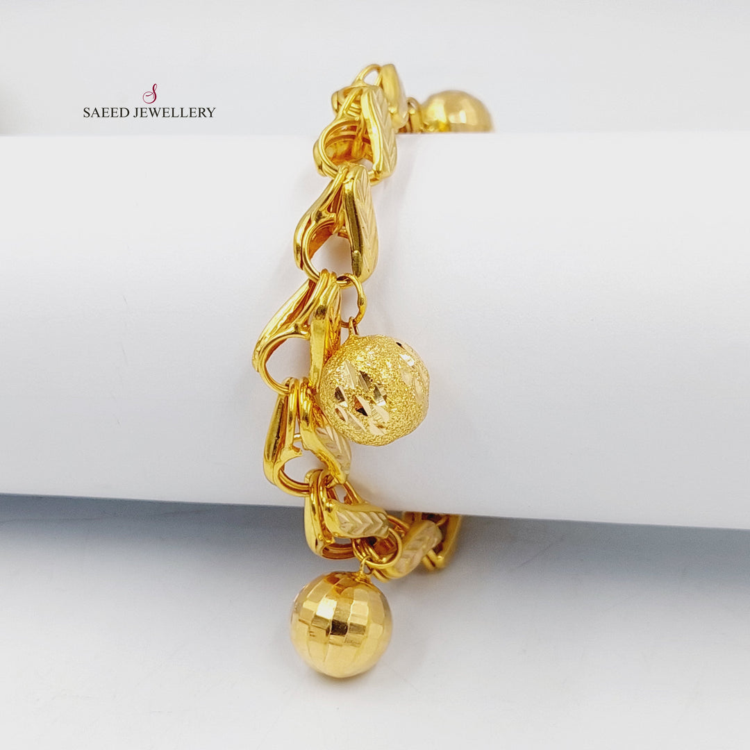 21K اسوارة دنانديش-مجوهرات الشيخ سعيد-Saeed Jewelry 