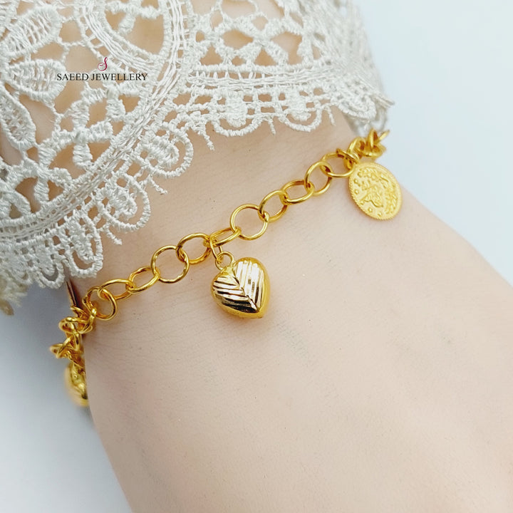 21K اسوارة دنانديش-مجوهرات الشيخ سعيد-Saeed Jewelry 