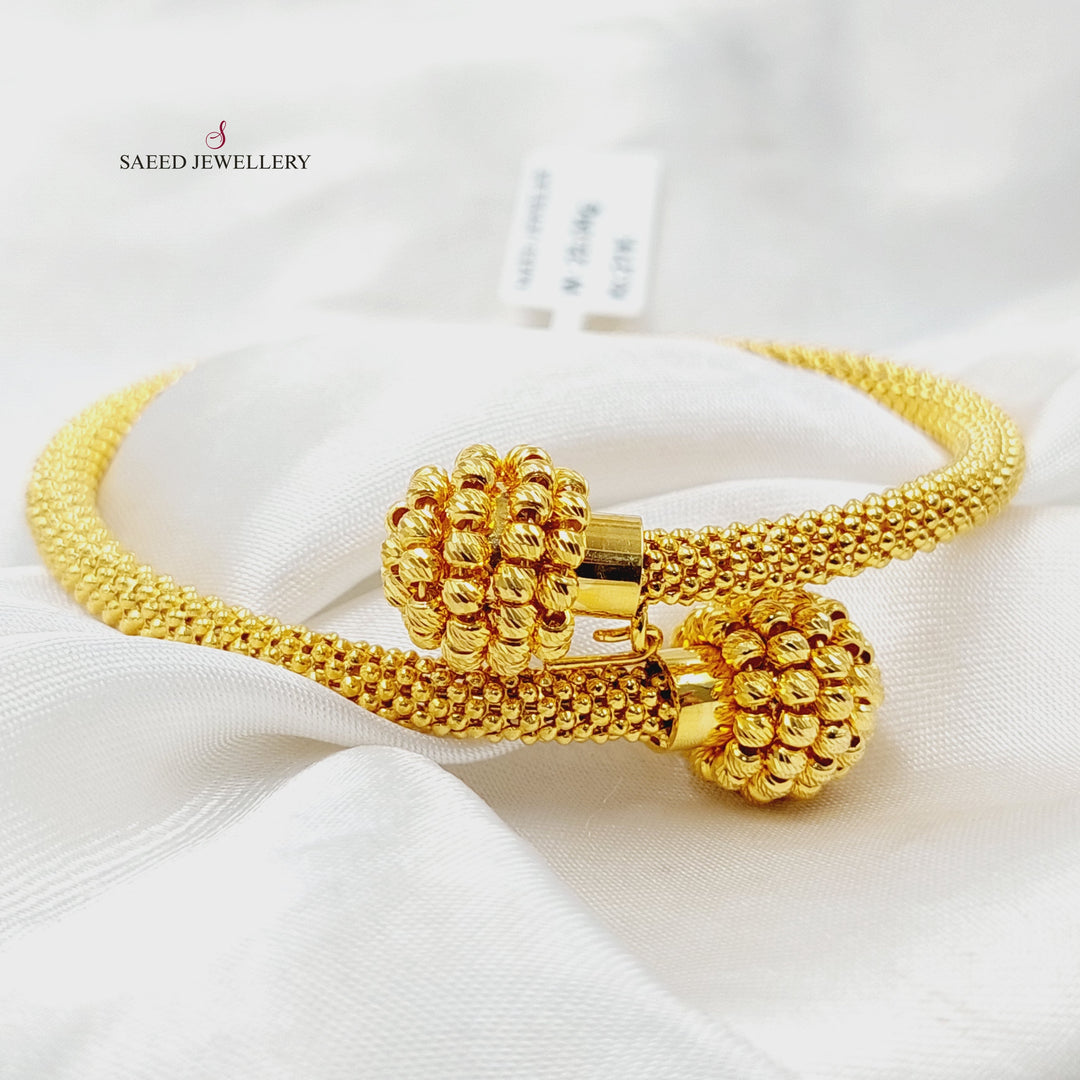 21K اسوارة جاسيكا-مجوهرات الشيخ سعيد-Saeed Jewelry 