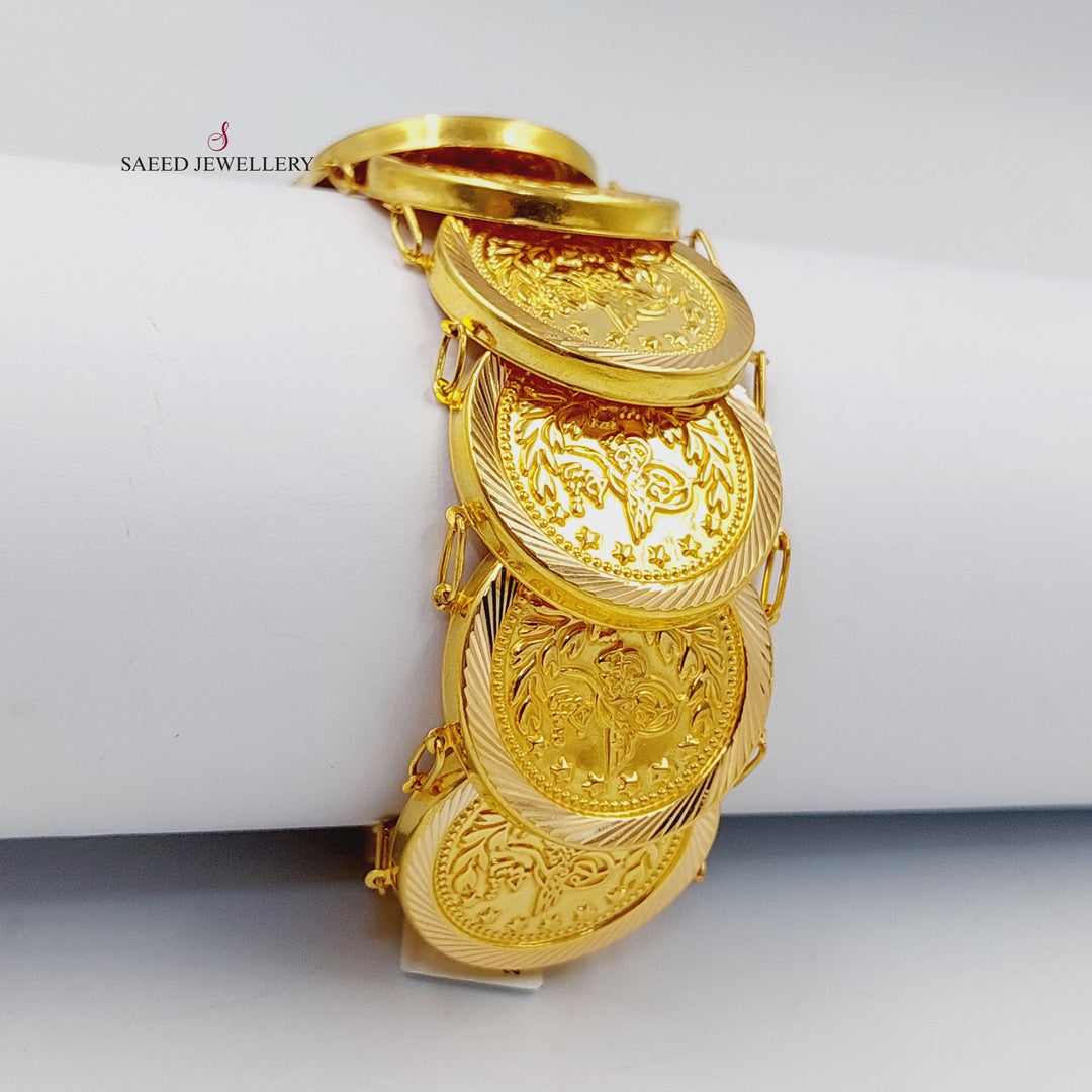 21K اسوارة رشادي-مجوهرات الشيخ سعيد-Saeed Jewelry 