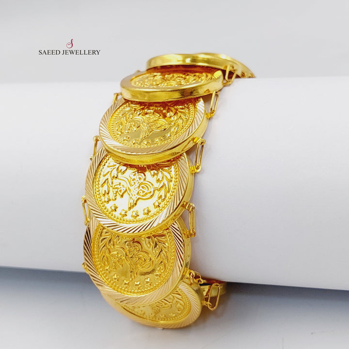 21K اسوارة رشادي-مجوهرات الشيخ سعيد-Saeed Jewelry 