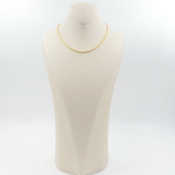 21K سنسال جدل 3.5mm-مجوهرات الشيخ سعيد-Saeed Jewelry 