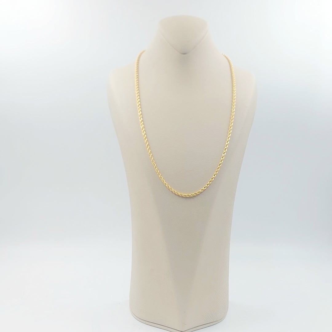 21K سنسال جدل 3.5mm-مجوهرات الشيخ سعيد-Saeed Jewelry 