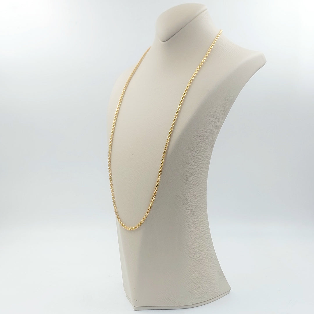 21K سنسال جدل 3.5mm-مجوهرات الشيخ سعيد-Saeed Jewelry 