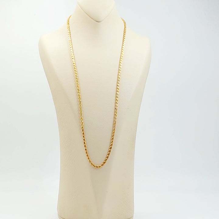 21K سنسال كلاسيك 4mm-مجوهرات الشيخ سعيد-Saeed Jewelry 