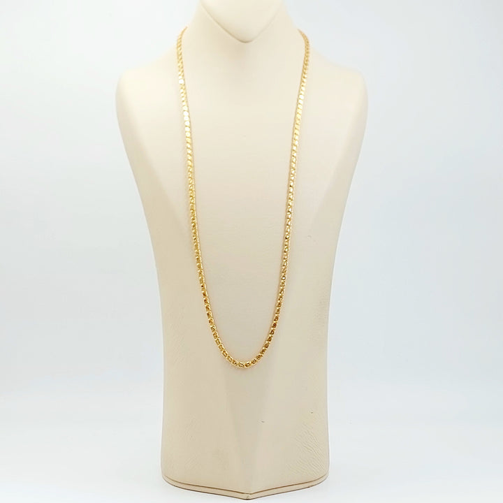 21K سنسال كلاسيك 4mm-مجوهرات الشيخ سعيد-Saeed Jewelry 