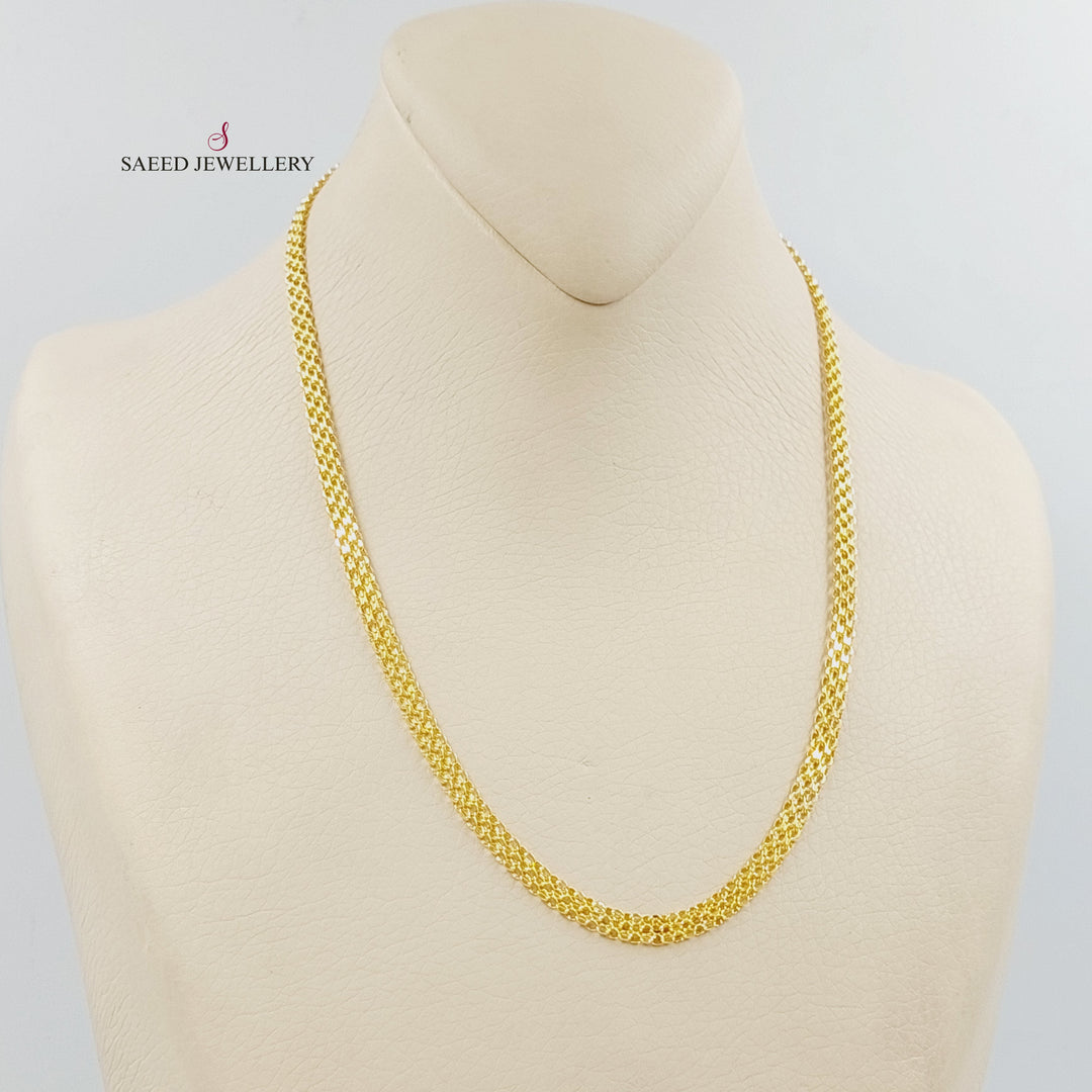 21K سنسال فانسي 4mm-مجوهرات الشيخ سعيد-Saeed Jewelry 