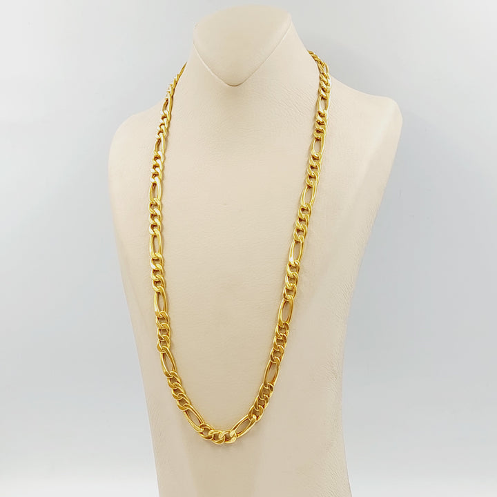 21K سنسال فيجارو 8mm-مجوهرات الشيخ سعيد-Saeed Jewelry 