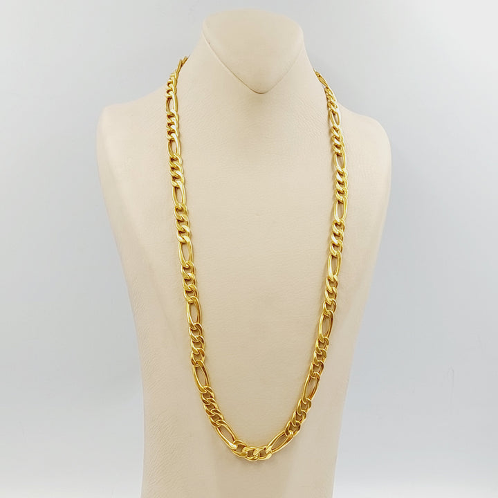 21K سنسال فيجارو 8mm-مجوهرات الشيخ سعيد-Saeed Jewelry 