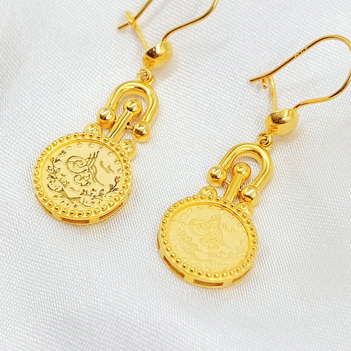 21K حلق شنكل اكسترا-مجوهرات الشيخ سعيد-Saeed Jewelry 