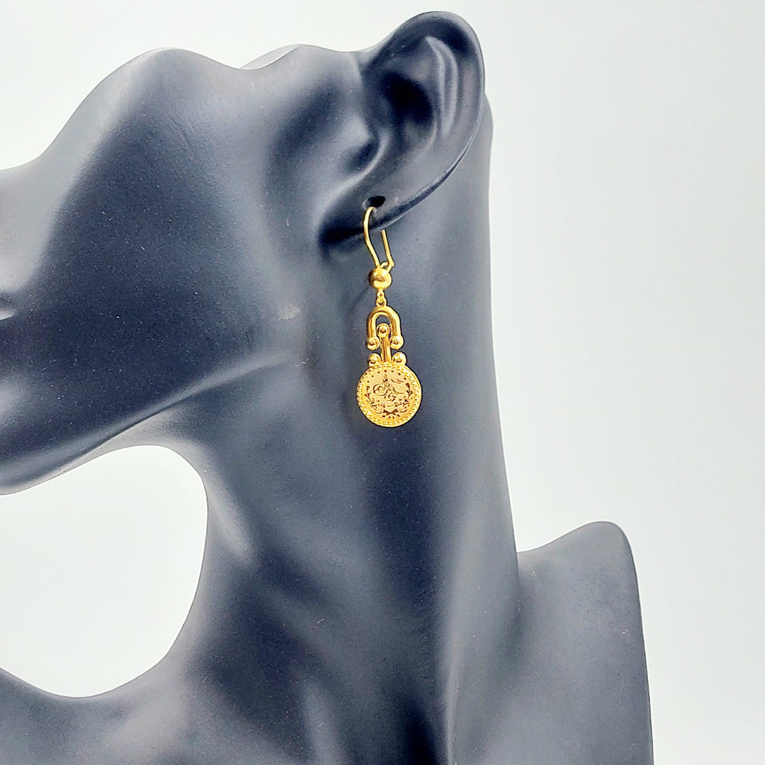 21K حلق شنكل اكسترا-مجوهرات الشيخ سعيد-Saeed Jewelry 