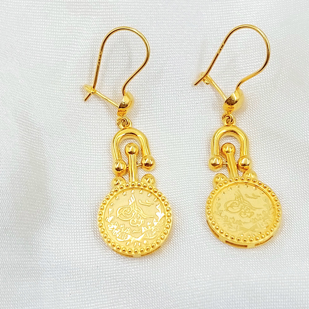 21K حلق شنكل اكسترا-مجوهرات الشيخ سعيد-Saeed Jewelry 