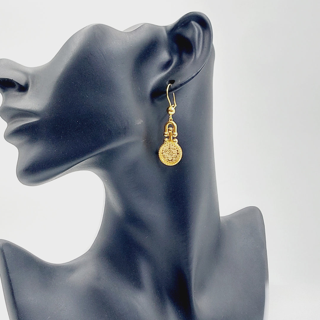 21K حلق شنكل اكسترا-مجوهرات الشيخ سعيد-Saeed Jewelry 