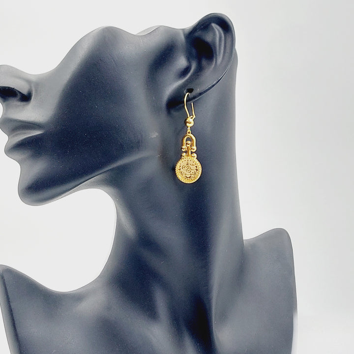 21K حلق شنكل اكسترا-مجوهرات الشيخ سعيد-Saeed Jewelry 