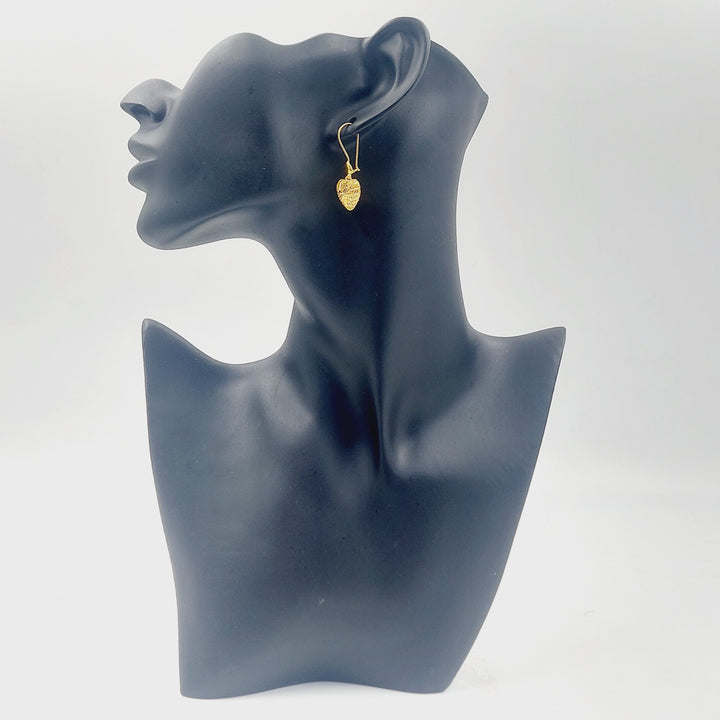 21K حلق شنكل اكسترا-مجوهرات الشيخ سعيد-Saeed Jewelry 