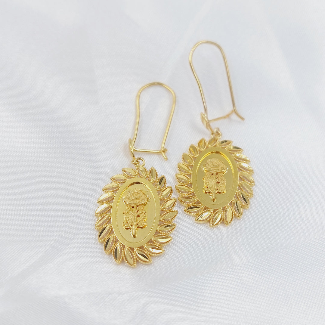 21K حلق شنكل اكسترا-مجوهرات الشيخ سعيد-Saeed Jewelry 