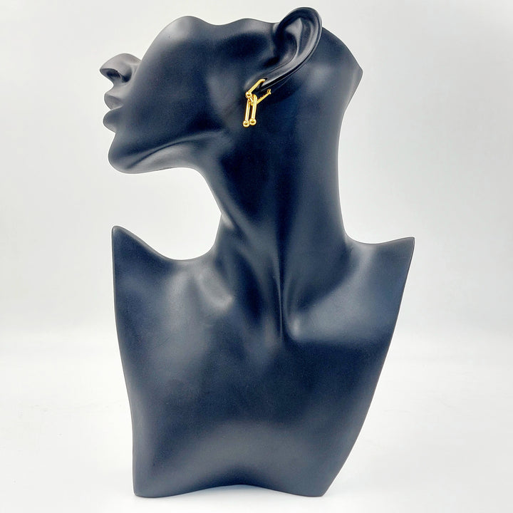 21K حلق اكسترا-مجوهرات الشيخ سعيد-Saeed Jewelry 