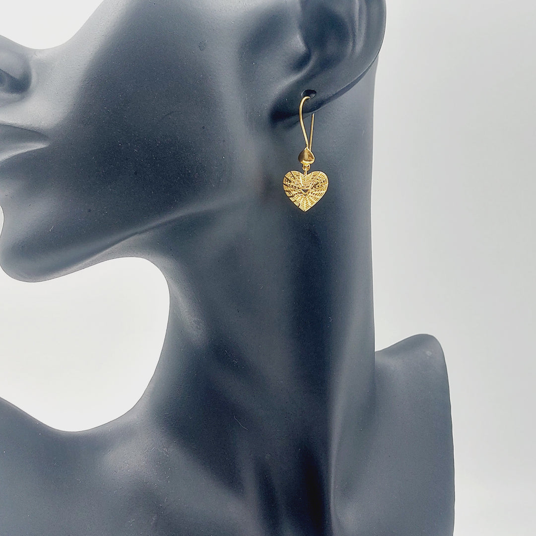 21K حلق شنكل اكسترا-مجوهرات الشيخ سعيد-Saeed Jewelry 