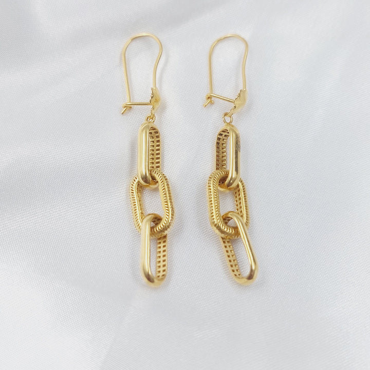 21K حلق شنكل اكسترا-مجوهرات الشيخ سعيد-Saeed Jewelry 