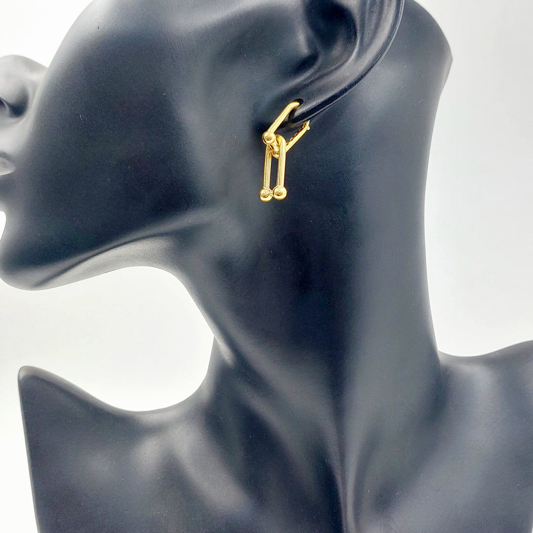 21K حلق اكسترا-مجوهرات الشيخ سعيد-Saeed Jewelry 