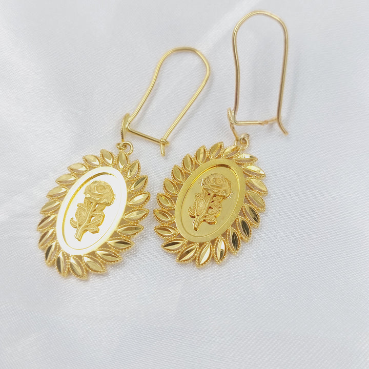 21K حلق شنكل اكسترا-مجوهرات الشيخ سعيد-Saeed Jewelry 