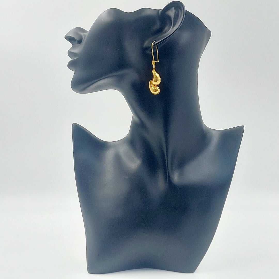 21K حلق شنكل اكسترا-مجوهرات الشيخ سعيد-Saeed Jewelry 