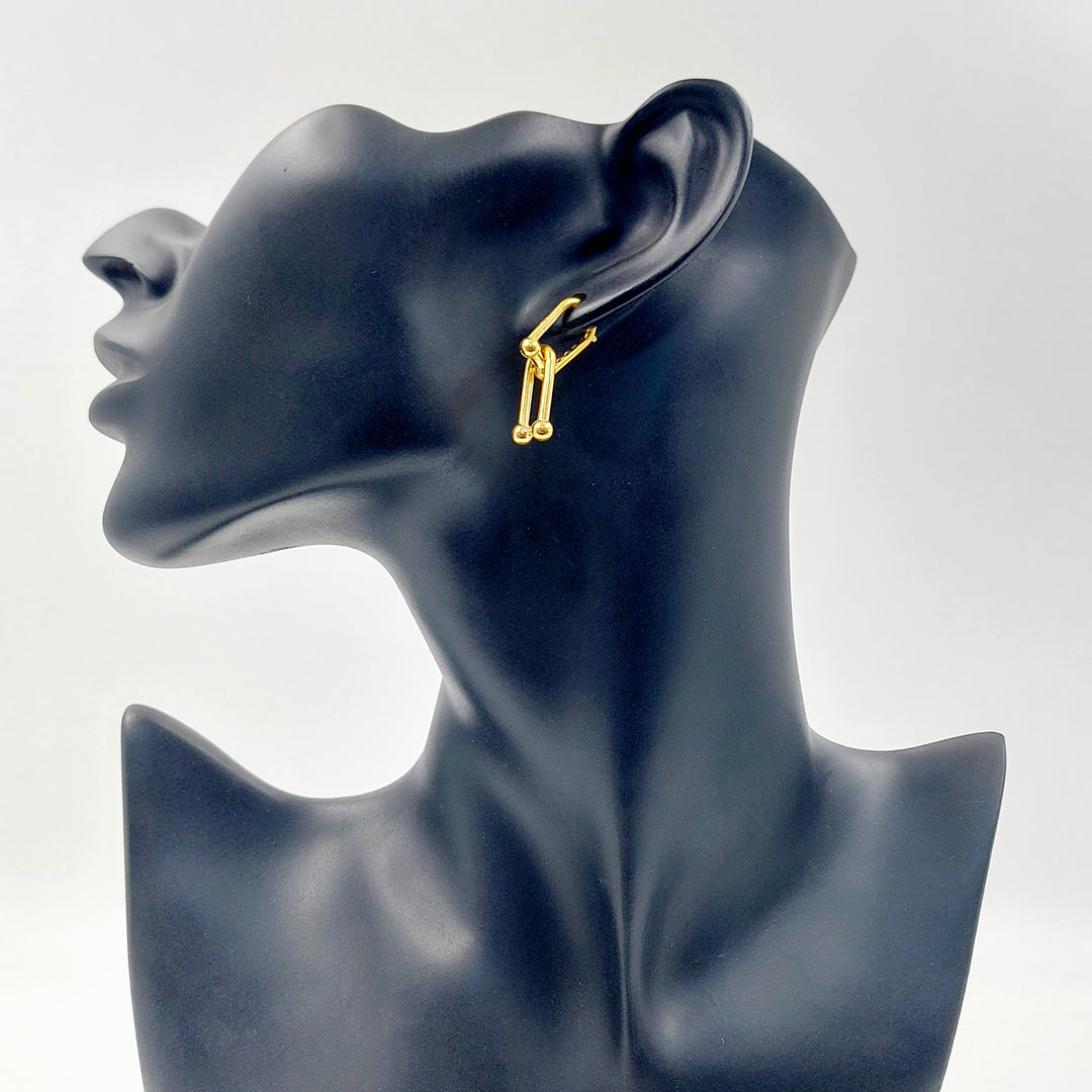 21K حلق اكسترا-مجوهرات الشيخ سعيد-Saeed Jewelry 