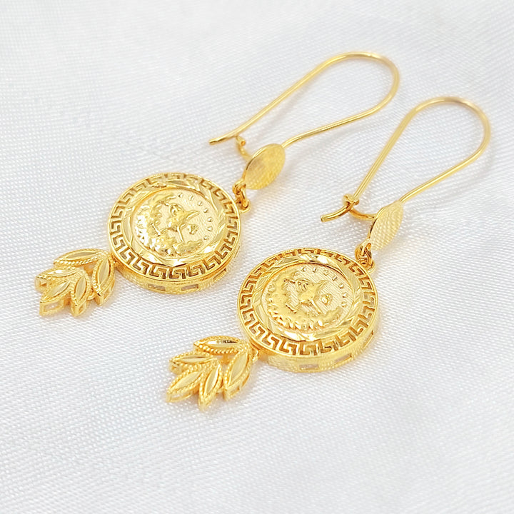 21K حلق شنكل رشادي-مجوهرات الشيخ سعيد-Saeed Jewelry 