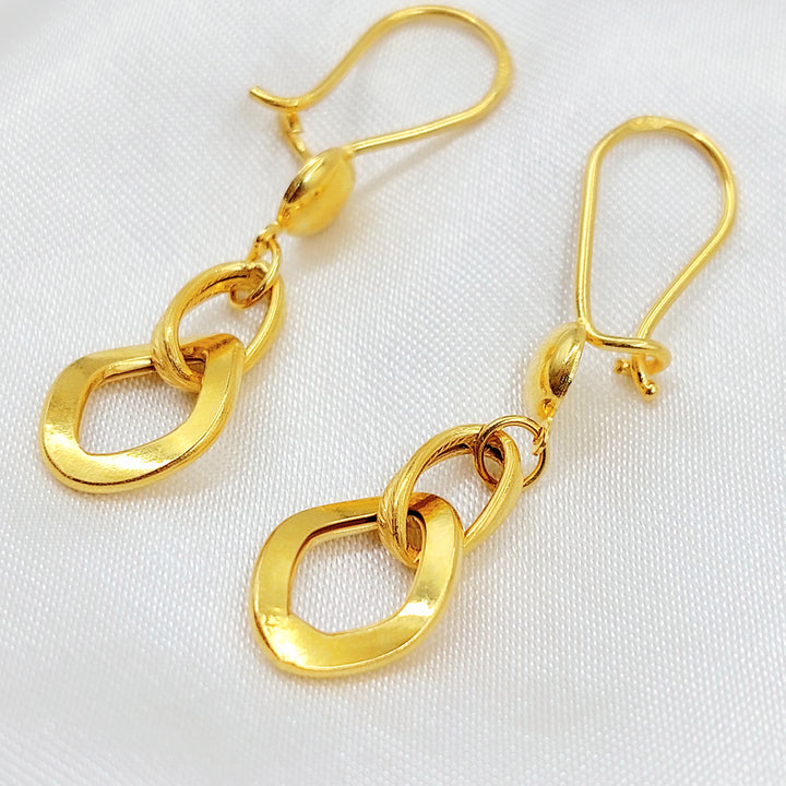 21K حلق فيرنا شنكل-مجوهرات الشيخ سعيد-Saeed Jewelry 