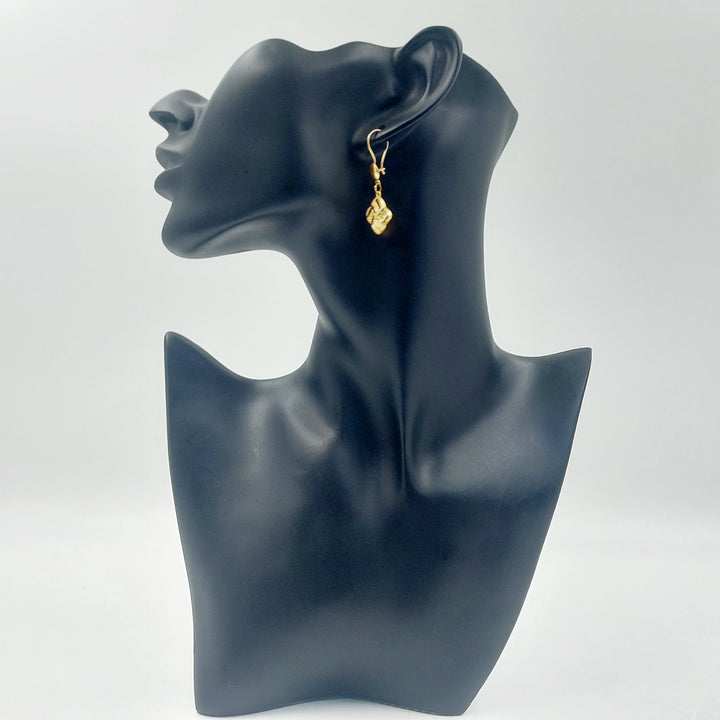 21K حلق شنكل-مجوهرات الشيخ سعيد-Saeed Jewelry 