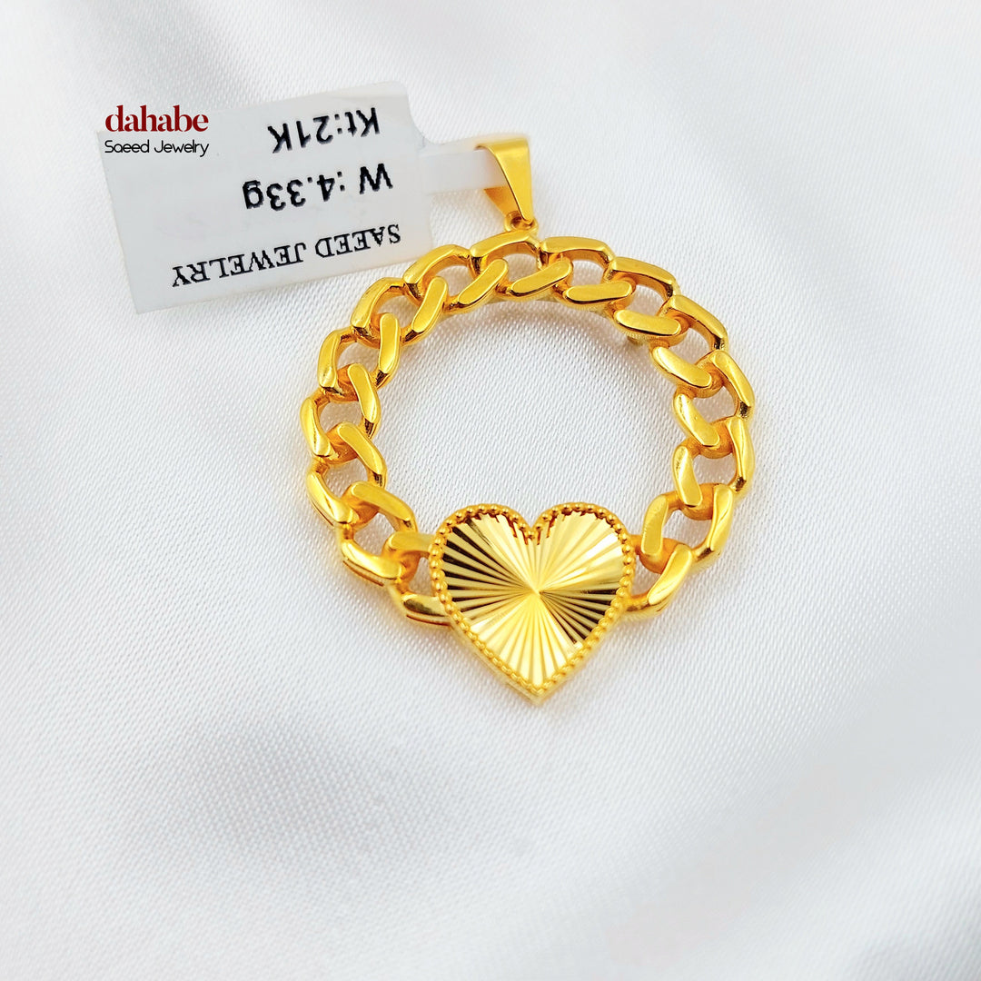 21K برواز رشادي-مجوهرات الشيخ سعيد-Saeed Jewelry 