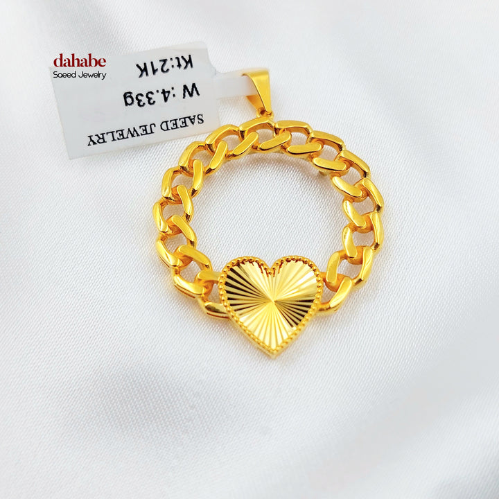 21K برواز رشادي-مجوهرات الشيخ سعيد-Saeed Jewelry 