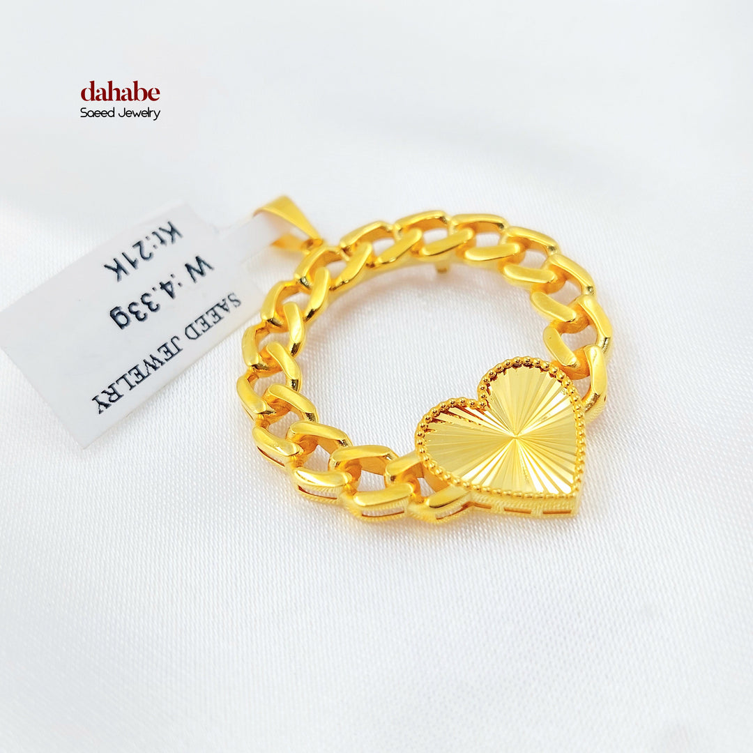 21K برواز رشادي-مجوهرات الشيخ سعيد-Saeed Jewelry 